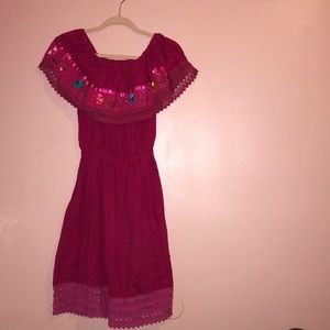 Mexican Traditional Girls Dress